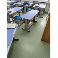 滑道升降課桌凳